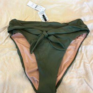 Jcrew Suze Small New With Tags size small bikini bottom
